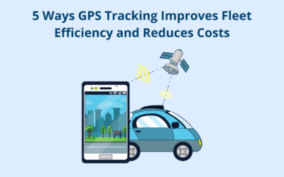 5 Ways GPS Tracking Improves Fleet Efficiency and Reduces Costs